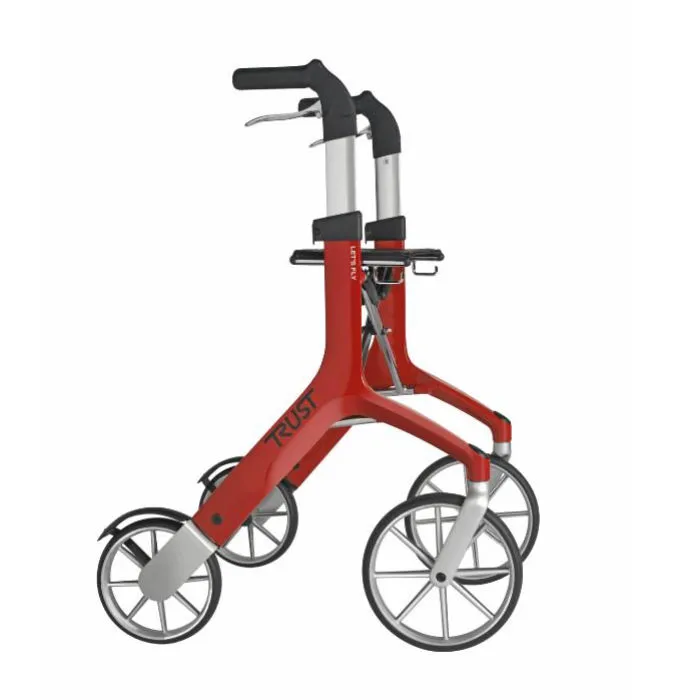 Lets Fly Rollator In Red.jpg